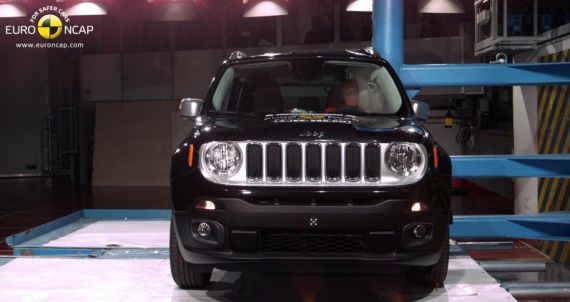 Jeep自由侠获Euro-NCAP五星最高安全评级