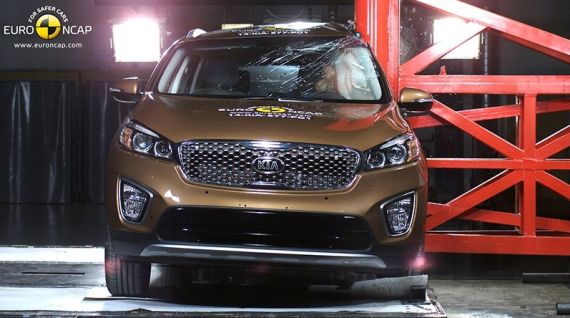 起亚索兰托获Euro-NCAP五星最高安全评级