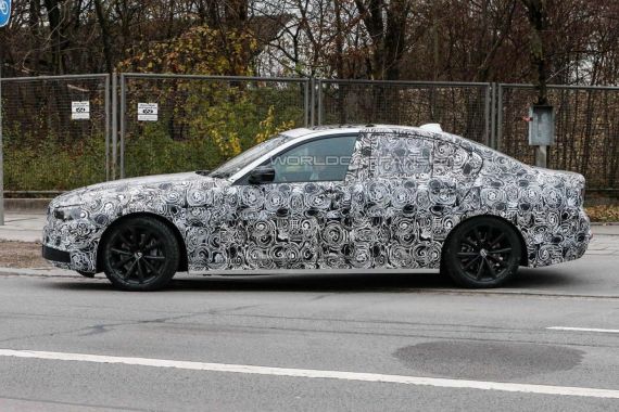 新一代宝马5系最新谍照 2016年上市