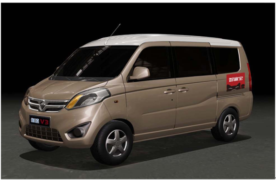 福田伽途V3预售 双色设计引领微客新时尚