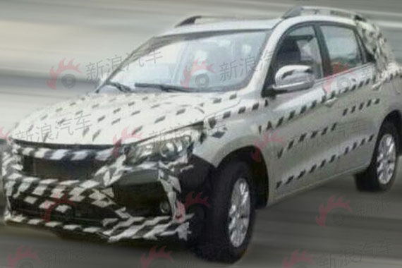 比亚迪全新SUV车型S3谍照