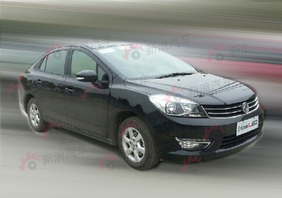 东风风神L60量产车型无伪谍照