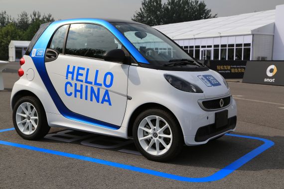 即行car2go将使用smart fortwo