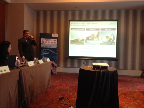 英飞凌汽车电子事业部系统应用副总裁Hans Adlkofer