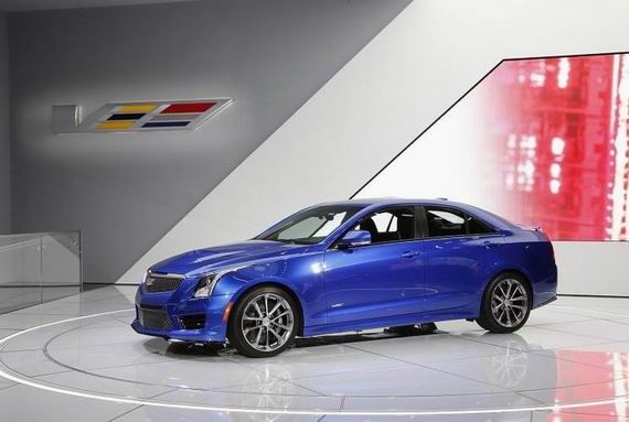 凯迪拉克CTS-V亮相北美车展