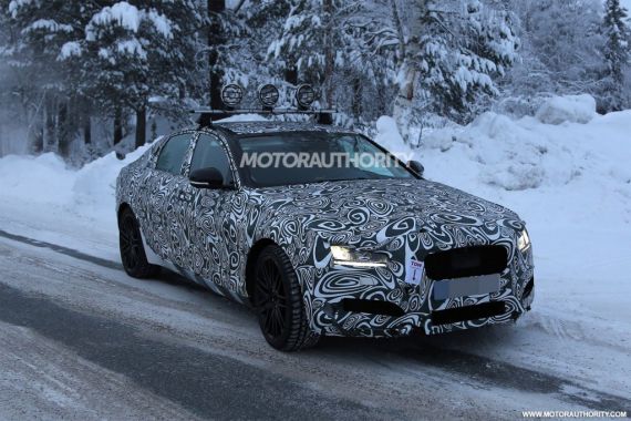 全新捷豹XF最新谍照