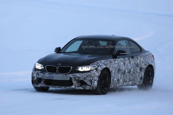 新款宝马M2 Coupe的最新路试谍照
