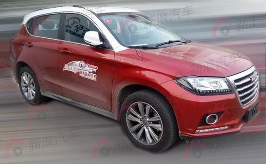 哈弗H2自动挡车型谍照