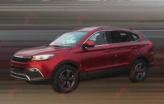 猎豹CS10量产车型实拍谍照 配2.0T发动机