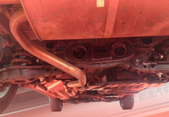 猎豹CS10量产车型实拍谍照 配2.0T发动机