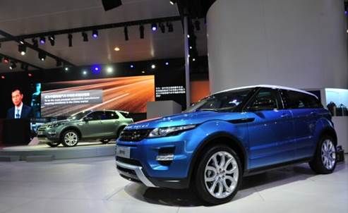 中国制造揽胜极光首次亮相