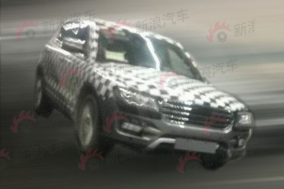 哈弗H7量产车型谍照