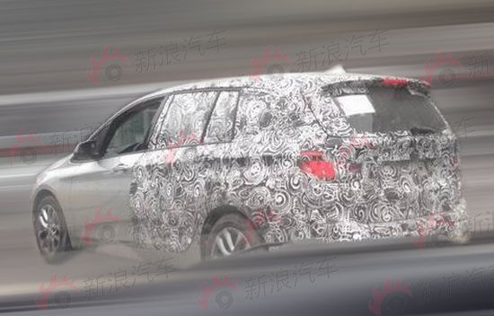 宝马2系七座MPV国内曝光 将进口引入