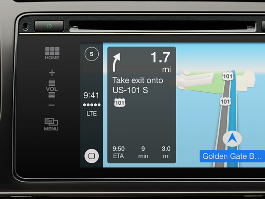 苹果进军汽车界 为车载系统