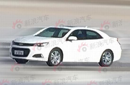 雪佛兰迈锐宝改款车型谍照