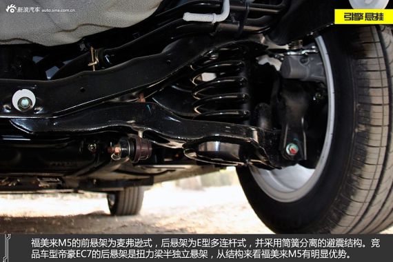 测试车辆福美来M5车型介绍