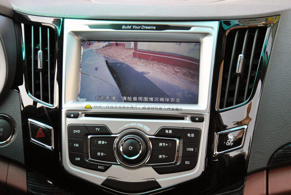 全新速锐右前轮盲区可视