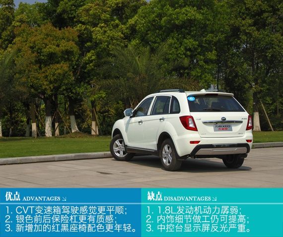 新浪汽车试驾力帆X60无极版