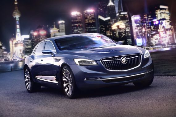 首次亮相中国的别克Avenir概念车