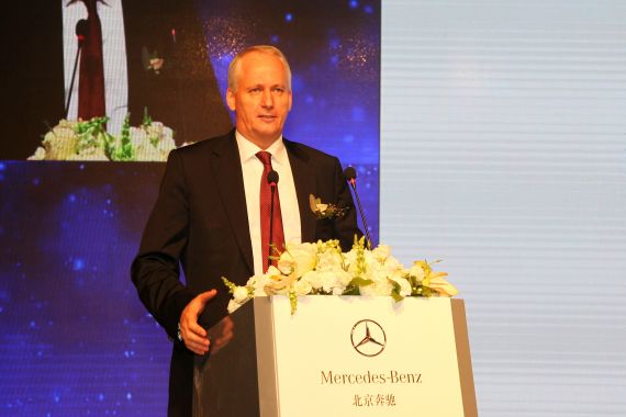 戴姆勒大中华区投资有限公司董事长兼首席执行官唐仕凯