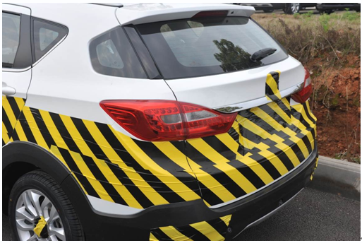 东风风神全新车型的伪装路试谍照