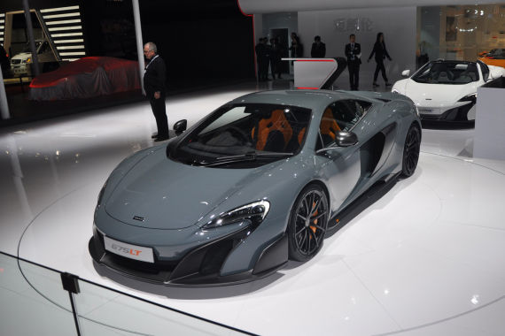 迈凯伦540C/675LT/570S上海车展首发亮相