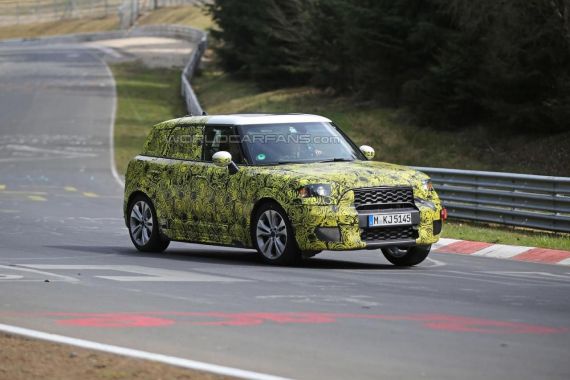 新MINI Countryman谍照