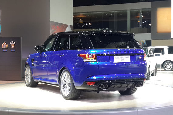 捷豹路虎携新一代XF等车 亮相上海车展