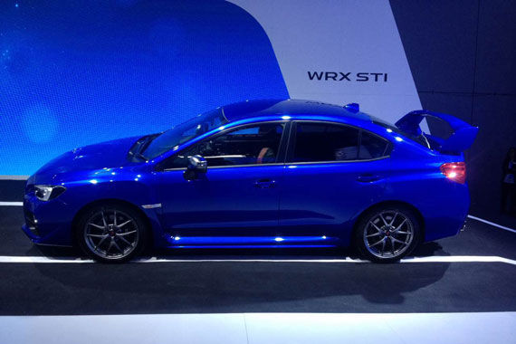 斯巴鲁新力狮概念车/WRX STi中国首秀