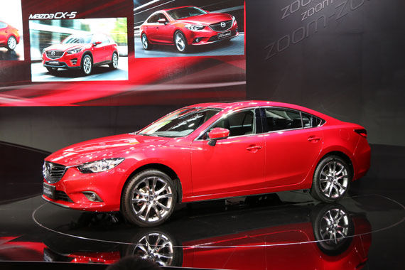 马自达新CX-5/阿特兹亮相上海车展