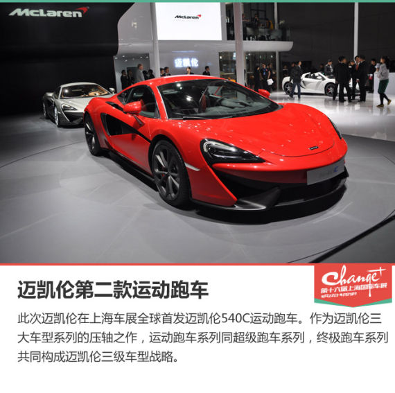 上海车展静态体验迈凯伦540C