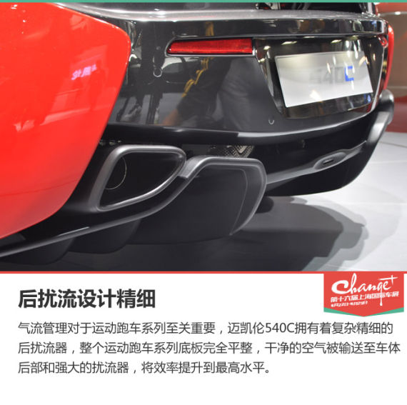 上海车展静态体验迈凯伦540C