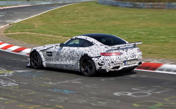 奔驰AMG GT性能版谍照