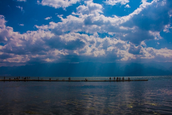 下关风，上关花，苍山雪，洱海月