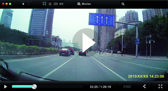 行车记录仪成像