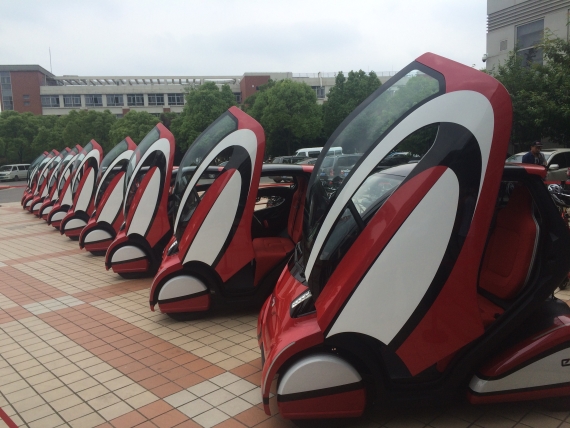 通用中国在上海交通大学投放16辆EN-V2.0用于汽车共享