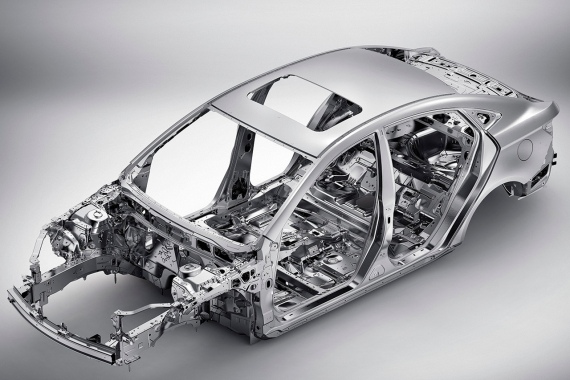 奔腾B70的3H安全车身结构