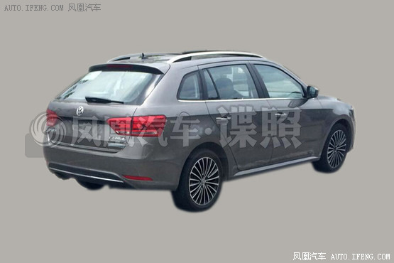 上海大众新朗行路试谍照