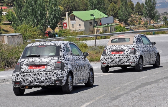 新款菲亚特500最新谍照