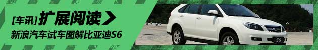 新浪汽车体验试驾比亚迪S6