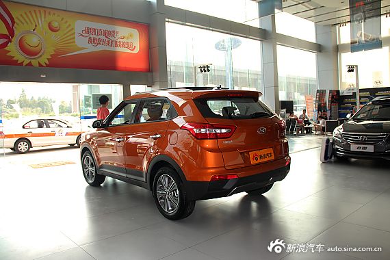 北京现代ix25 到店实拍