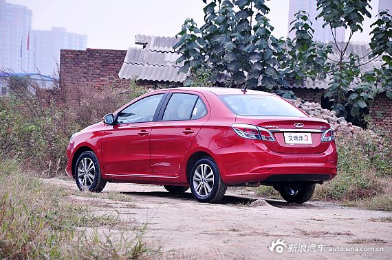 2015款艾瑞泽3 1.5L手动够型版