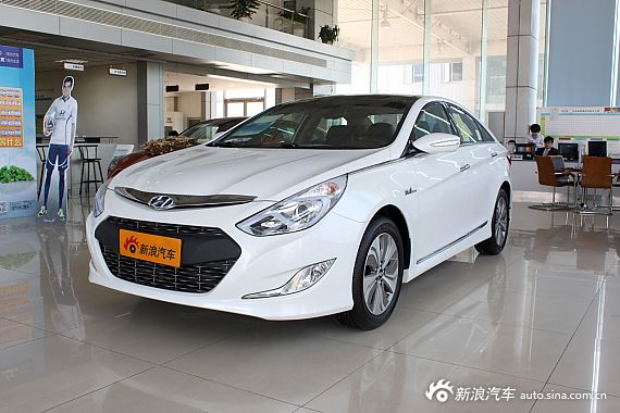 2014款索纳塔混动到店实拍