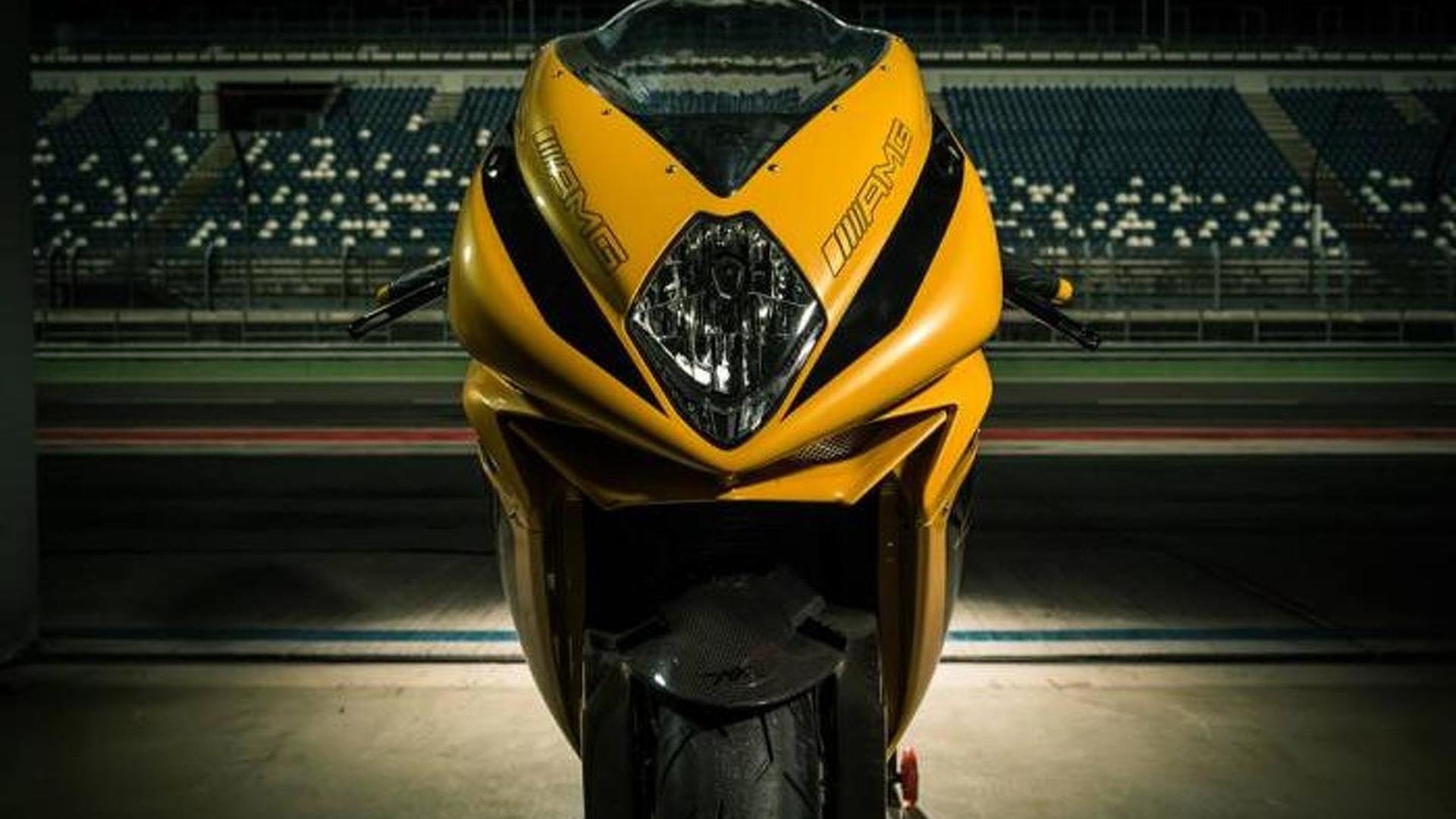 梅赛德斯-amg mv agusta 摩托车~!