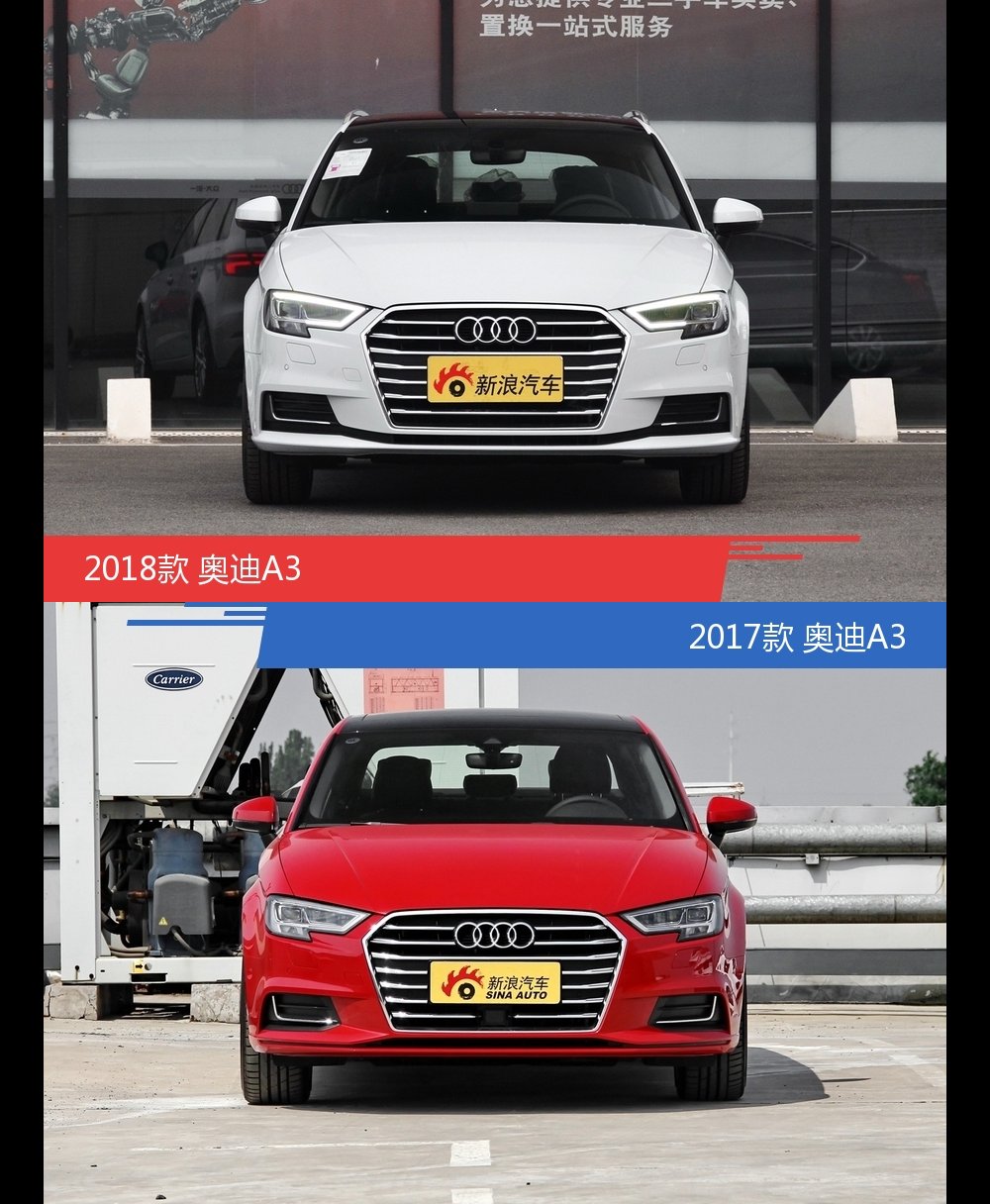 【全面升级实力大增 奥迪a3新旧款实车对比】奥迪a3综合图 -新浪汽车
