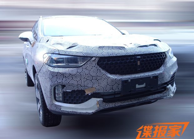 2017年内上市 WEY W02路试车谍照曝光 