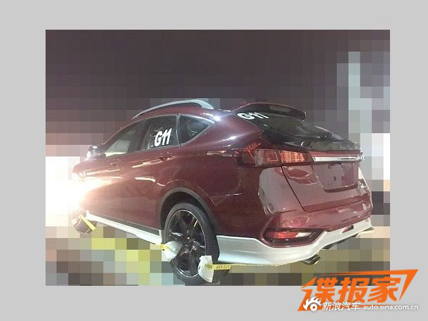 纳智捷新款优6 SUV谍照