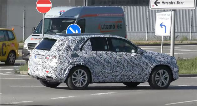 全新一代GLE谍照曝光