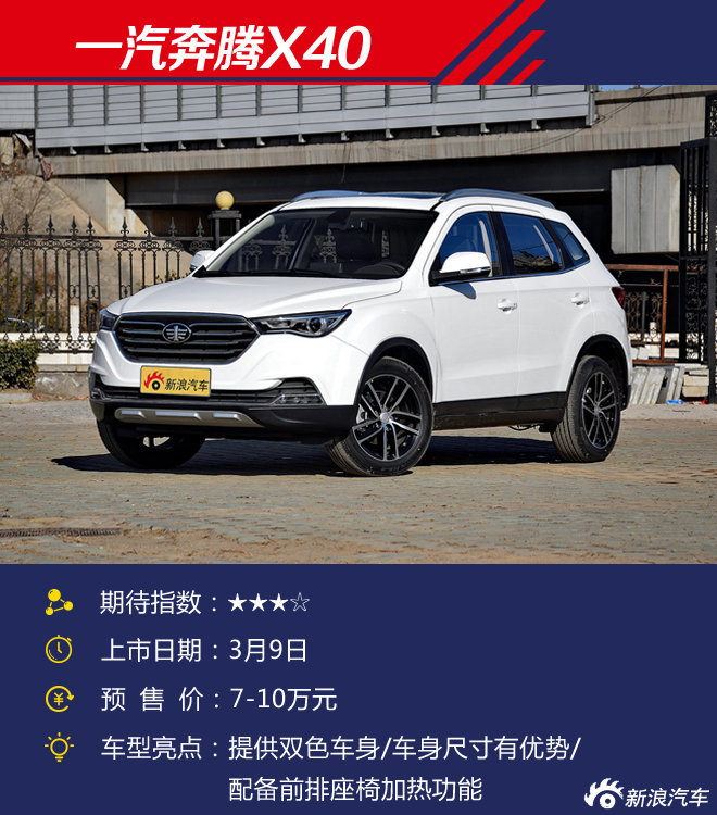 3月将上市新车展望