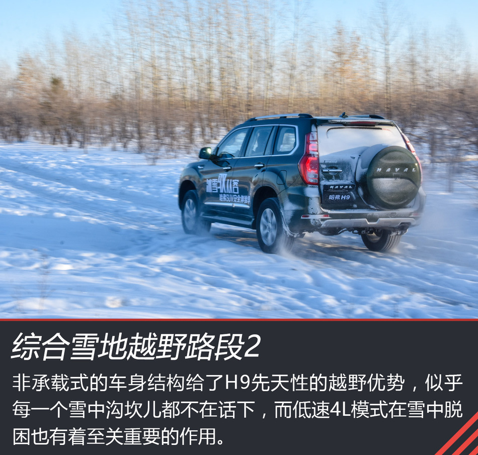 哈弗H9冰雪试驾